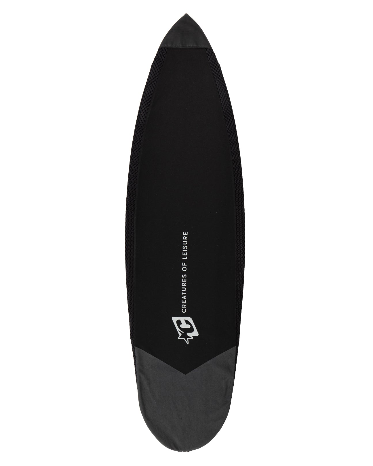 CREATURES AERO MESH 5'8,6'0セット Creatures AERO MESH SHORTBOARD COVER: BLACK / GREY – マニューバー