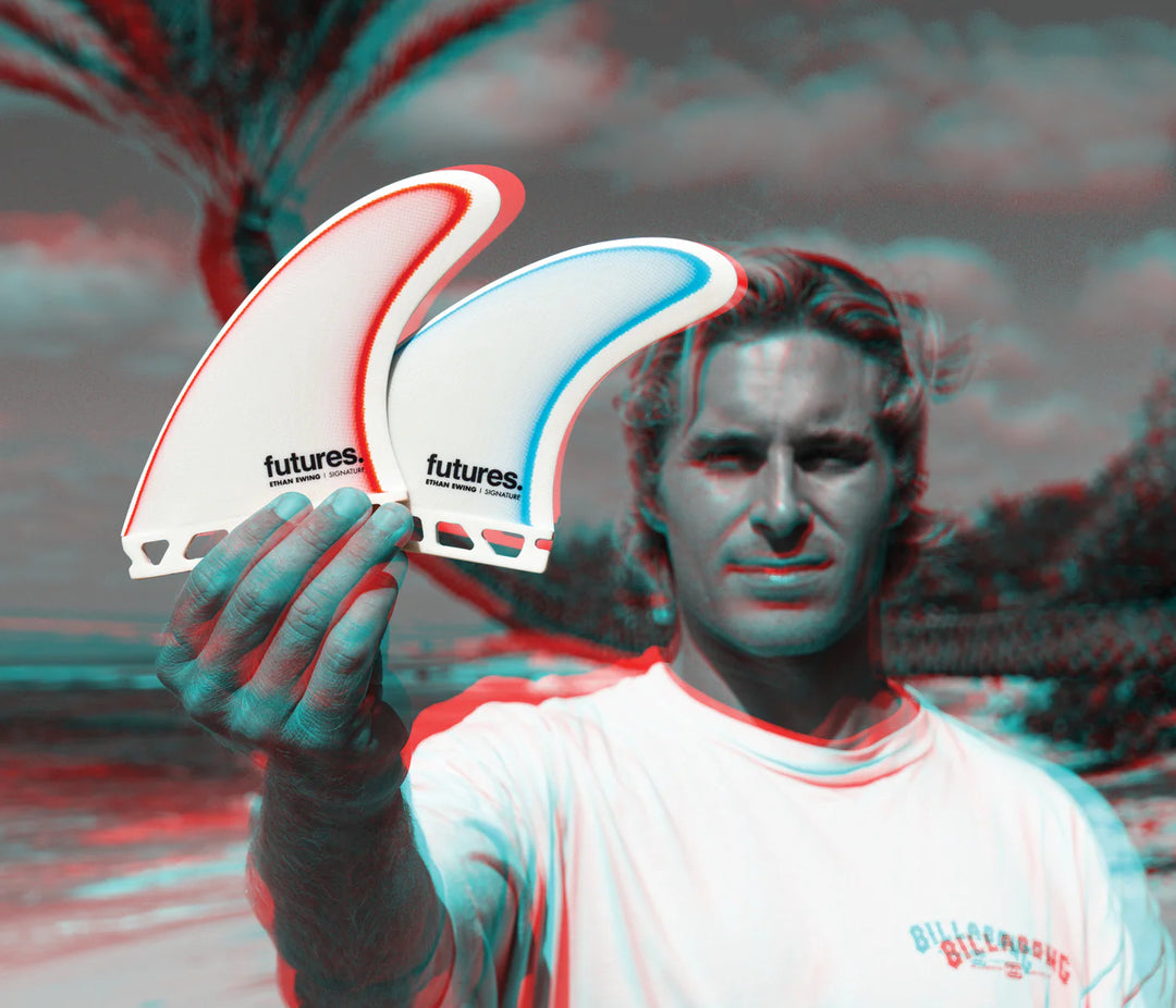 Ethan Ewing (M) Fiberglass | Futures Fins マニューバーライン