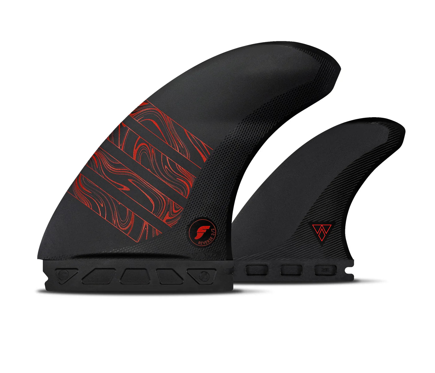 フューチャーAlpha Reverse 3/2 Twin+1 Alpha Reverse 3/2 Twin+1 Futures Fins – マニューバーライン